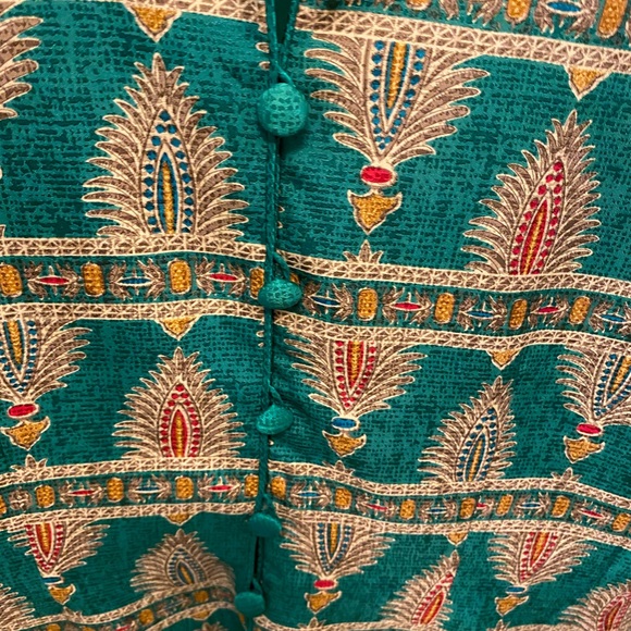 Adriana Papell 100% Silk Jacket 8 M - Picture 3 of 9